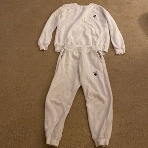 White PLAYBOY Matching set